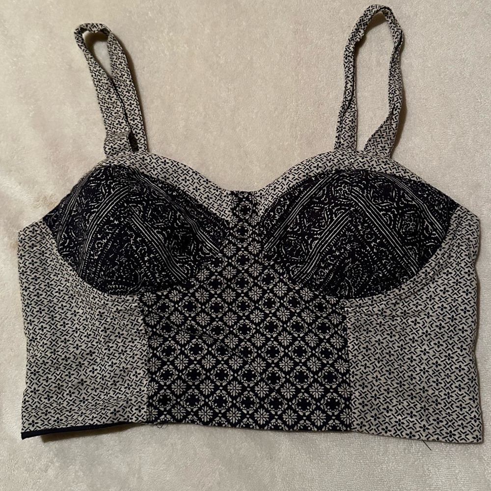 American Eagle Crop Top Bustier